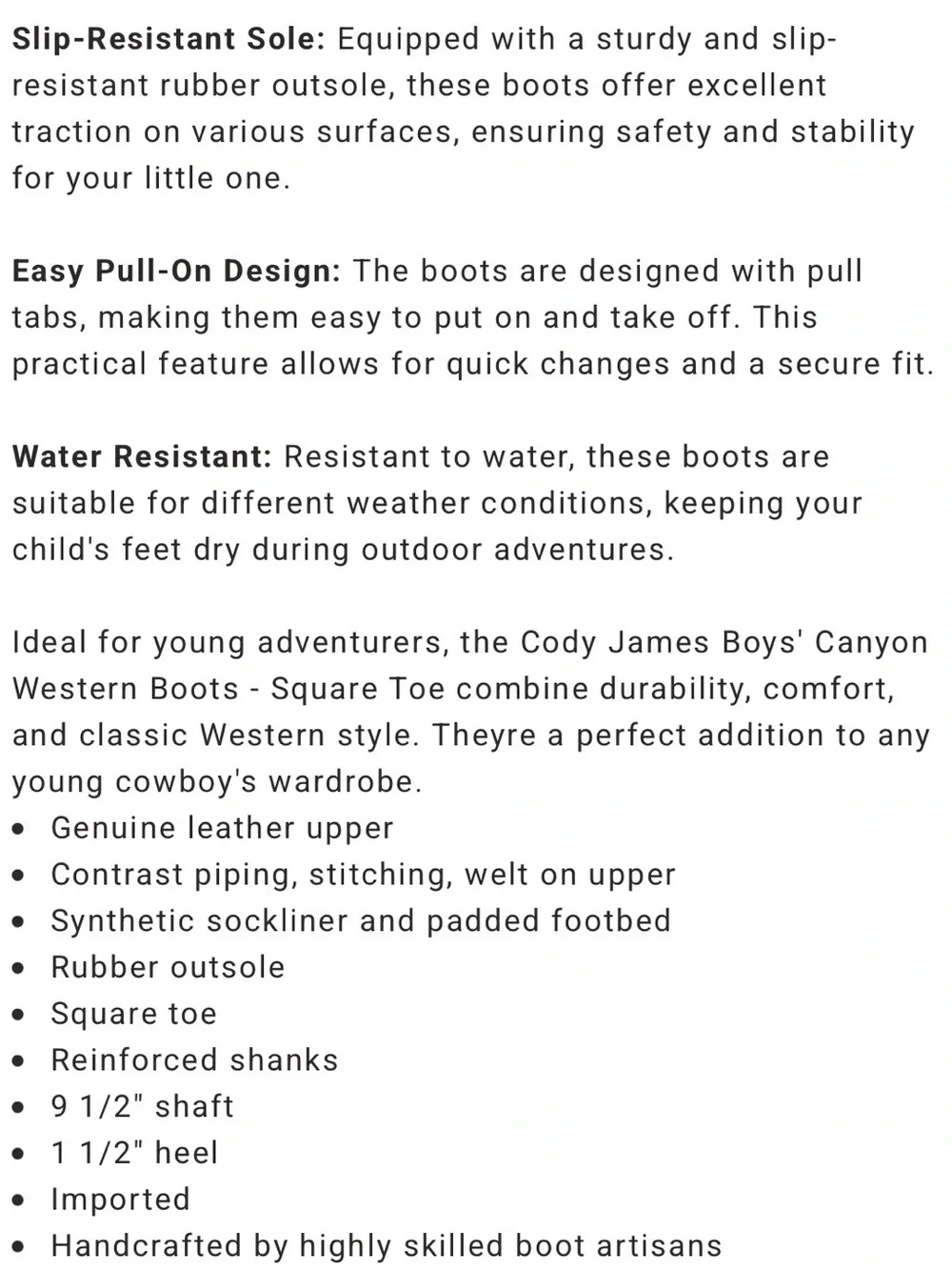 Cody James classic western
